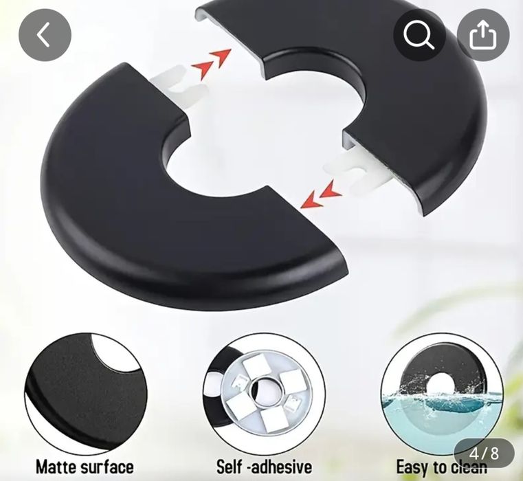 Capace/Garnituri autoadezive pentru tevi, robinet