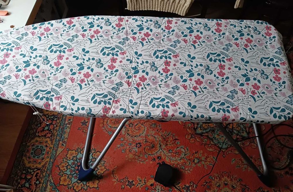 Masina cusut si rictuit Juki, Uberdeck, masa calcat