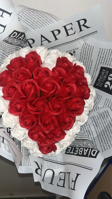 Buchete din trandafiri (sapun)