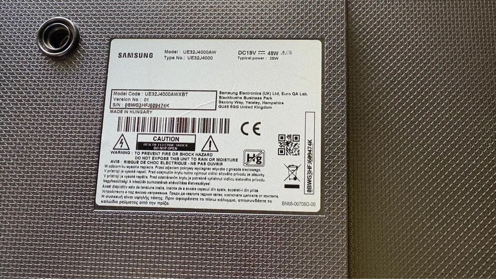 Televizor Samsung UE32J4000AW pt piese