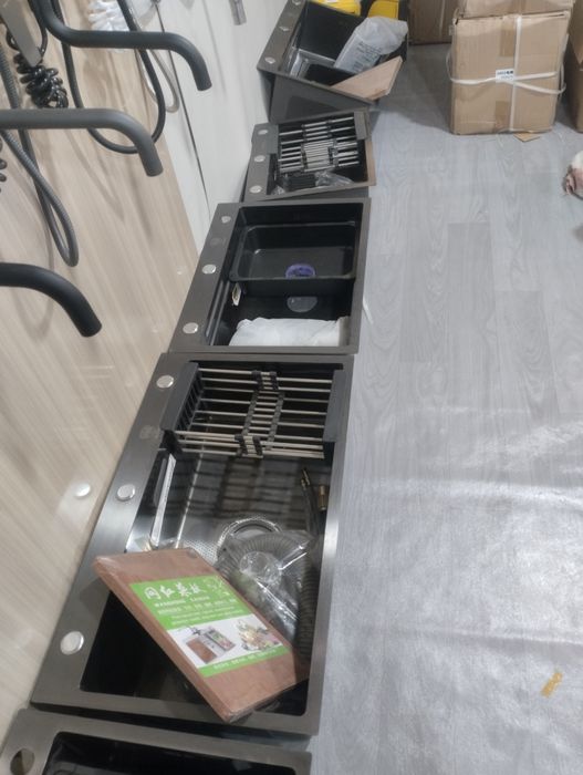 Водопад кухонная мойка