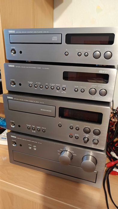 DENON PMA-655R, YAMAHA AX-10. Kenwood DP-M87
