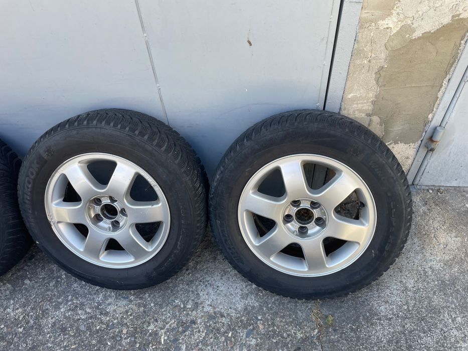 Джанти с гуми 5x100 15” Гуми с джанти 15 цола Audi A3 Golf 4 Гуми 195/65/15