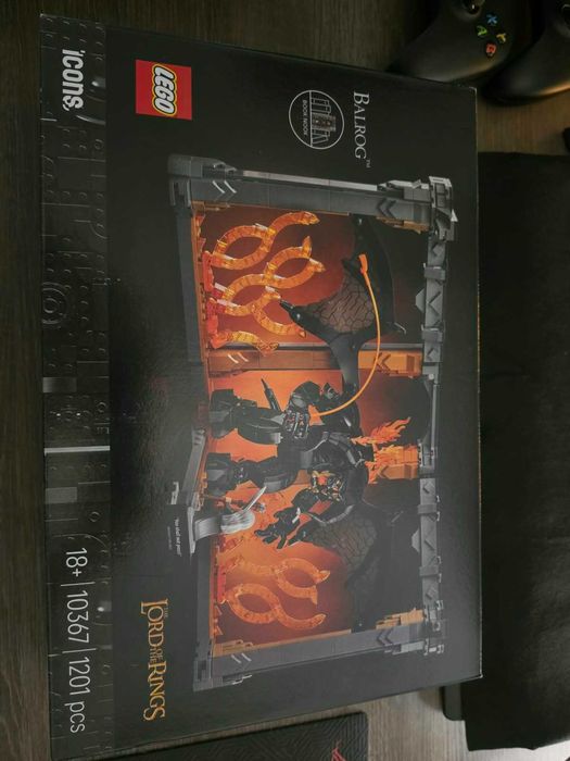 LEGO Icons 10367 The Lord of the Rings Balrog Book Nook, nou, sigilat