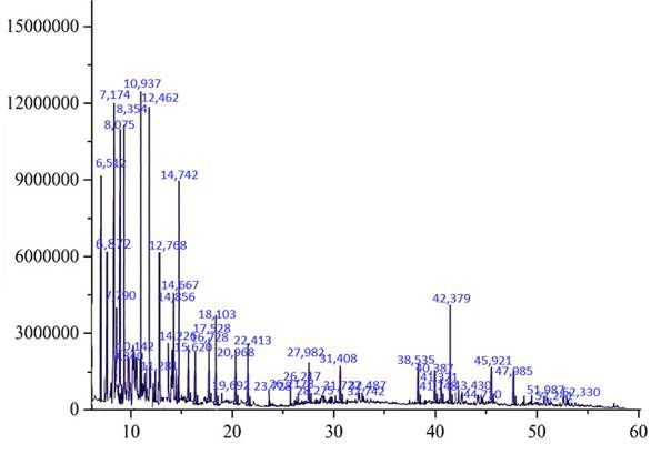 Анализ Gaz va suyuqlik xromatografiyasi, gaz xromatografiyasi-mass-spe