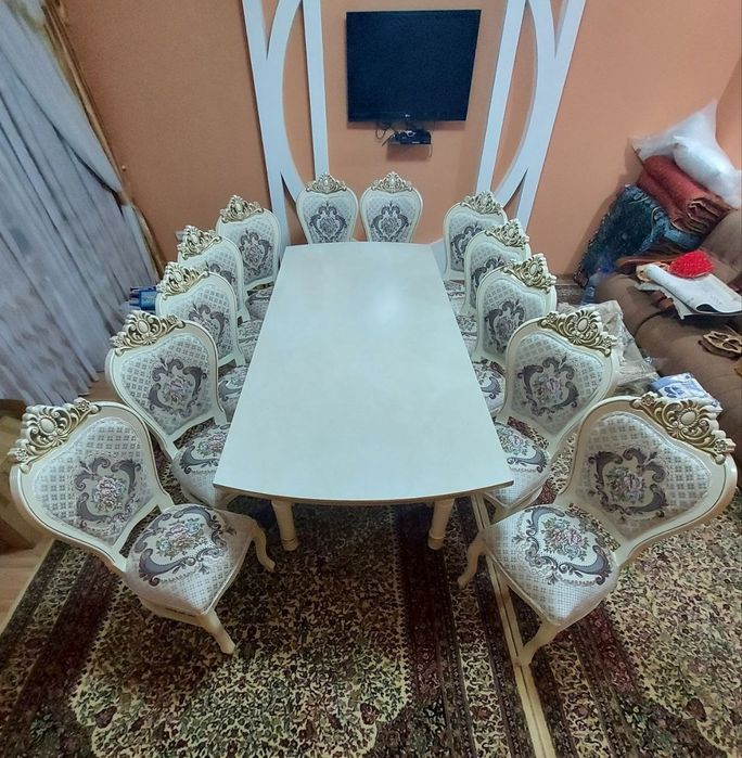 Замонавий стол-стул комплект | Тоза холат | Арзон