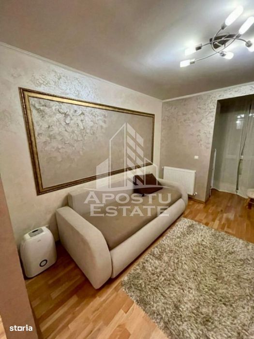 Apartament cu 1 camera, bucatarie inchisa, mobilat, Giroc