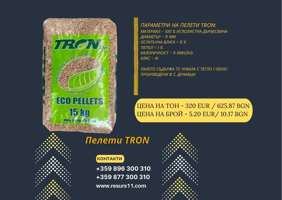 Ecco pellets Tron class A1