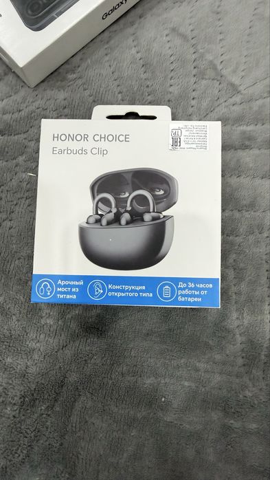 Продам наушники honor choice earbuds clip