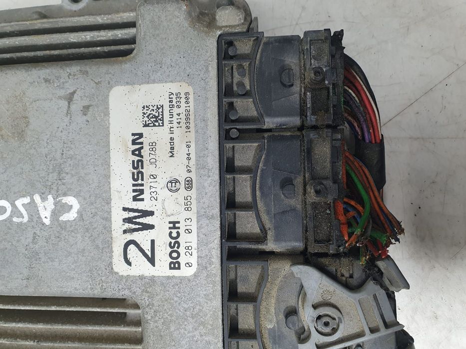 Calculator motor 0281013855 23710jd78b 2.0 dci M9R Nissan Qashqai 1 J10  [din 2007 pana  2010]