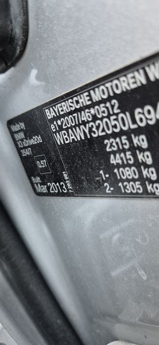 Piese bmw x3 f25 xdrive n47 2.0d 184cp Euro 5