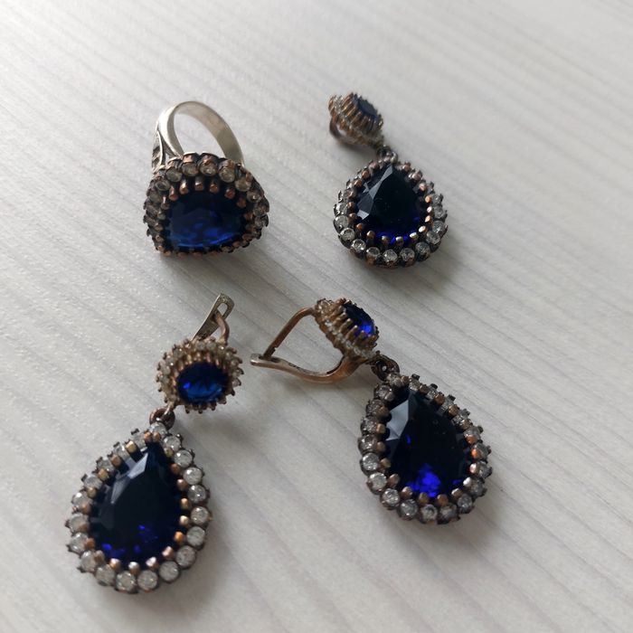 Серебро Күміс Комплект