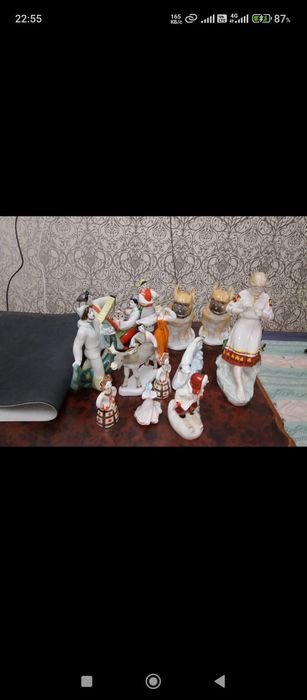 Фарфоровые статуэтки