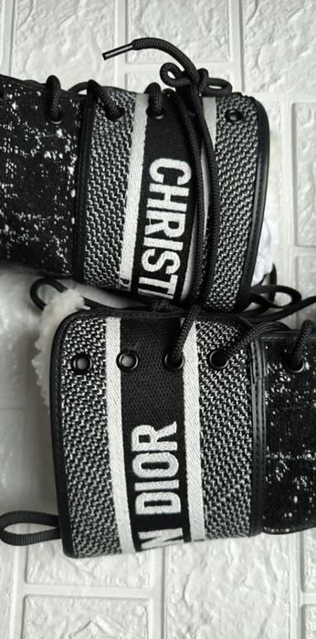 Дамски боти ватирани Dior 37