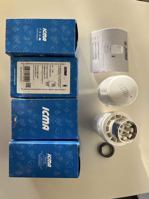 Robinet Calorifer / Cap Termostat, ICMA 6 trepte, mai am 3 bucati Noi
