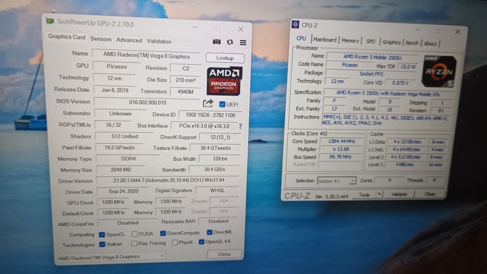 Laptop Medion Ryzen  5 3500u quadcore 8 nuclee 4 ghz fiecare 16gb ram ddr4 ssd 250gb carcasa ca noua baterie 0 ore pt ca a stat nefolosit multa vreme