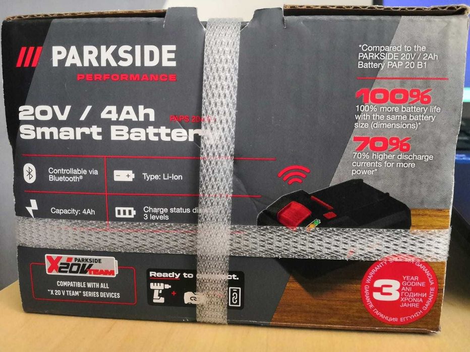 Baterie Parkside noua 20v / 4Ah /8Ah / 12Ah