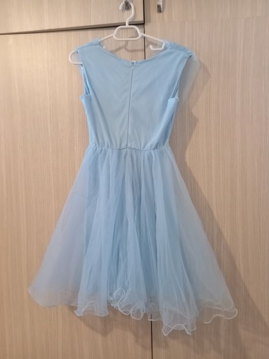 Rochie de ocazie albastru deschis