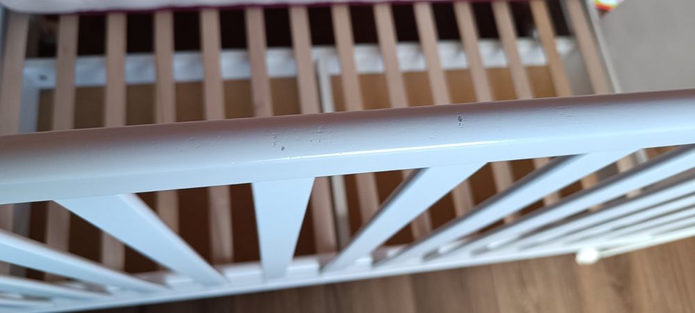 Бебешка кошара/легло + матрак 120/60см