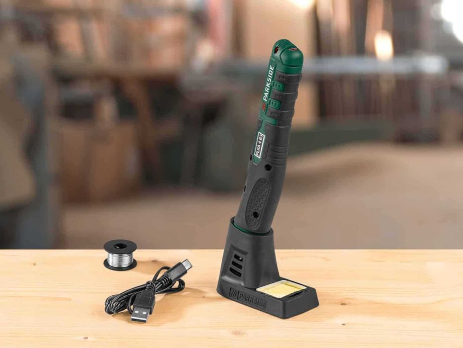 Letcon cu acumulator ciocan de lipit fara fir NOU realizat in GERMANIA