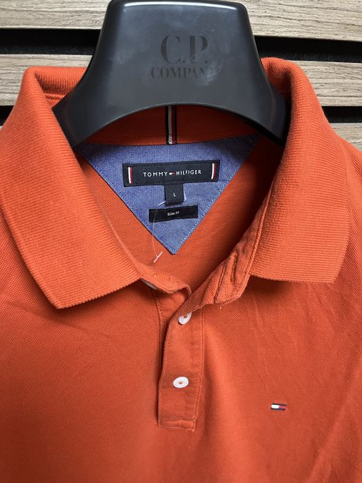 Tommy Hilfiger : Polo Shirt - Нова размер Л Slim / Оригинал