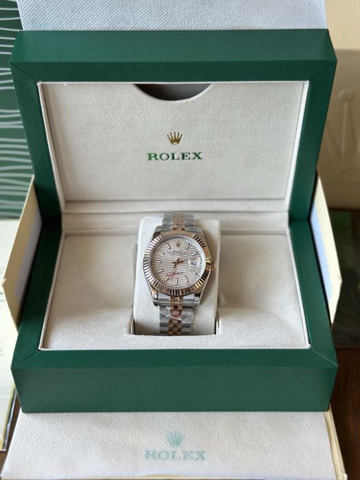 Rolex Datejust White Motif 41 mm