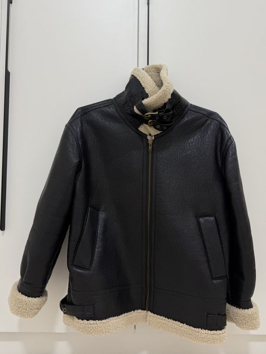 Дубленка «ZARA», ботфорты, новые