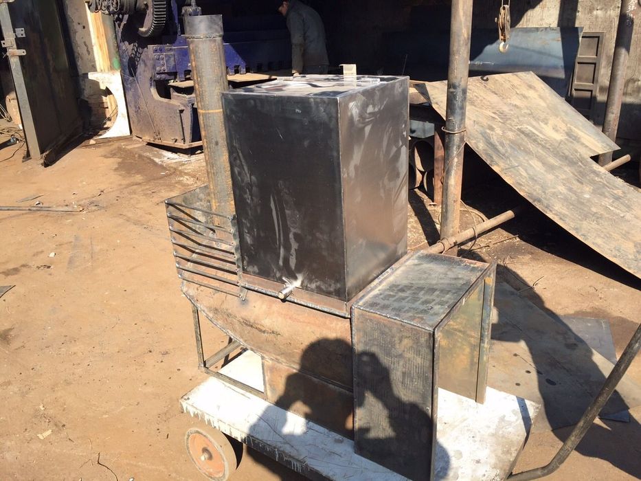 Печь, котлы для бани, титаны.