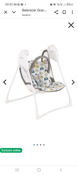 Graco baby delight swing