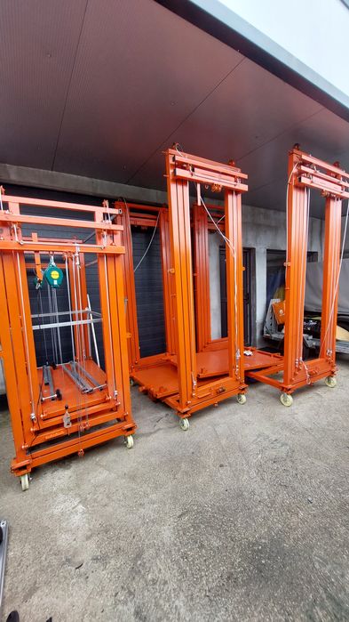 De inchiriat/de vanzare, Schela electrica telescopica 4m, 6m, 8m, ridicare 300kg