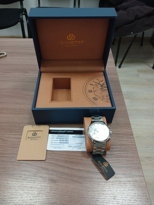 Брендовые часы BIGOTTI в идеальном состоянии