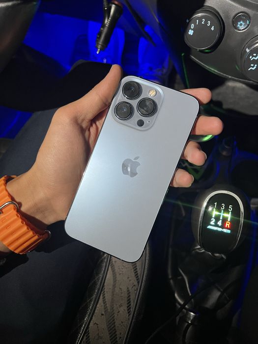 Iphone 13 pro holati zor qrlgan joylari yo tinniq telefon 128 gb