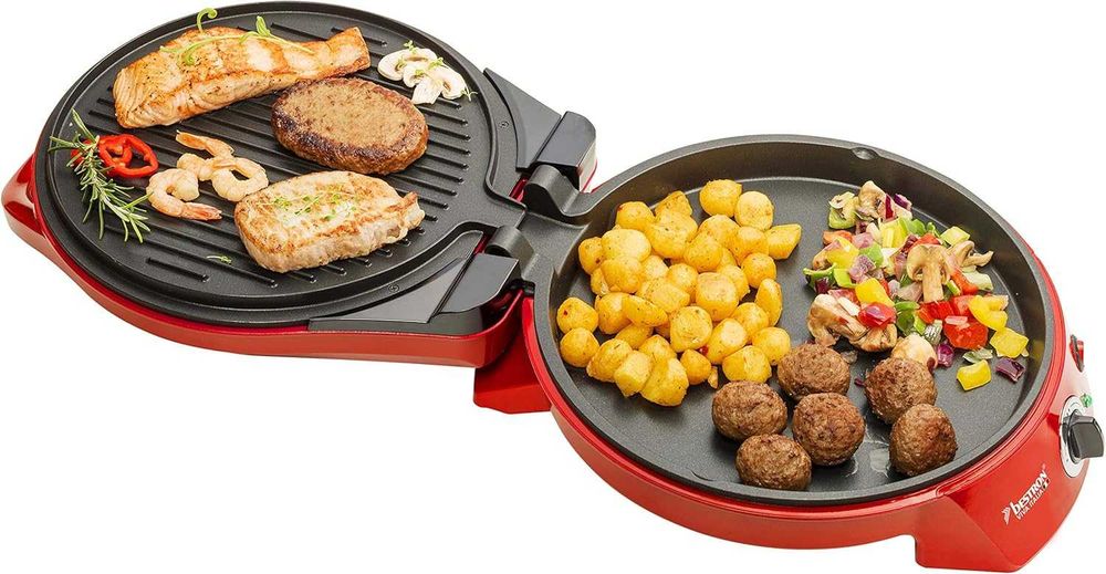 Mini cuptor pentru pizza Viva Italia BESTRON APZ400, Grill MX79