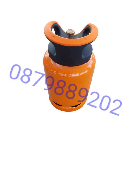 Газова бутилка с ъглов кран