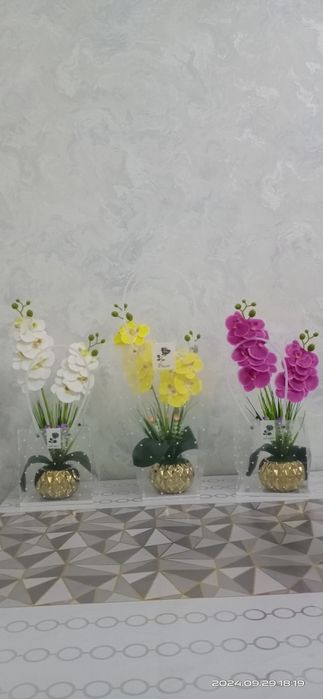 Stol gullari. Dekor gullar.  To'yxonalarga zakaz olamiz