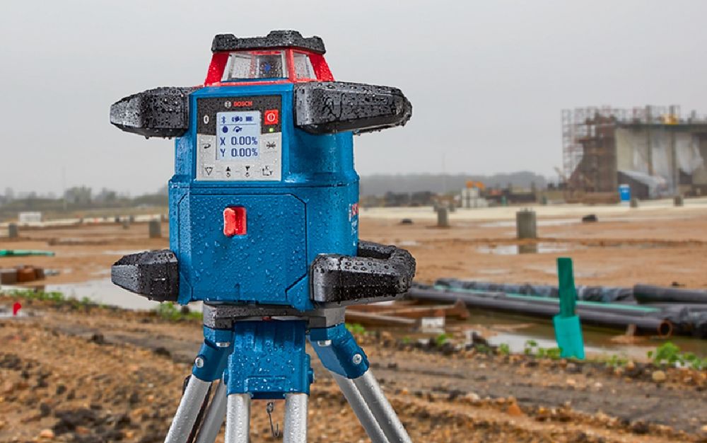 Ротационный лазер Bosch GRL 600 CHV + LR 60