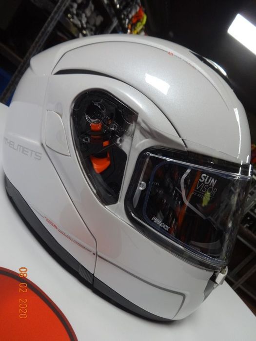 каска Mt helmets atom модуларна каска тъмни очила размер s l мото