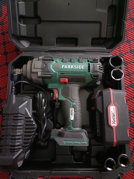 Cheie Pistol Impact Parkside 20V 400Nm