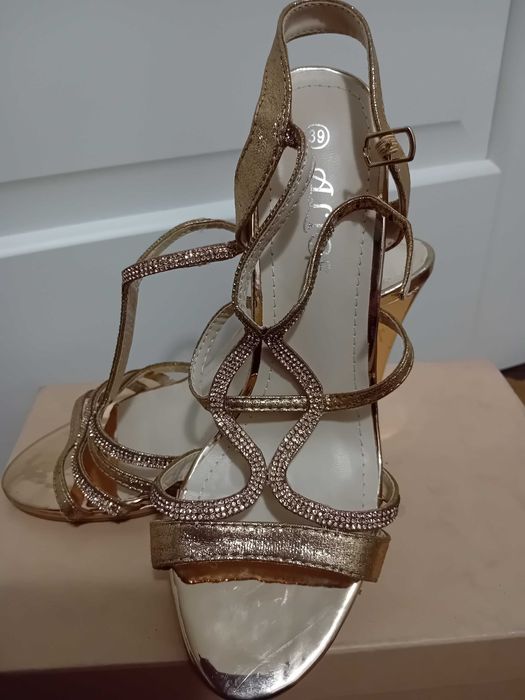 Sandale aurii, marimea 39