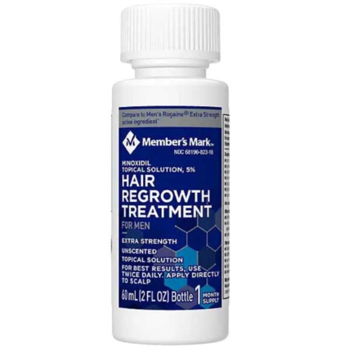 Set Complet Pentru Cresterea Parului/Barbii, 1 Luna Aplicare