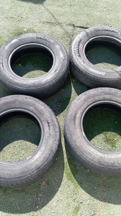 Продам комплект летних б/у шин Hankook Optimo K715