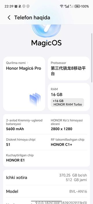 Honor magic 6 pro