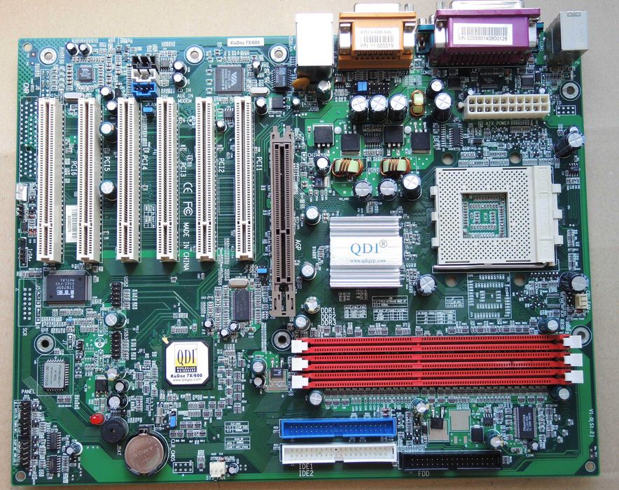 QDI KuDoz 7X/600 Via Apollo KT600 Socket 462/A Testat