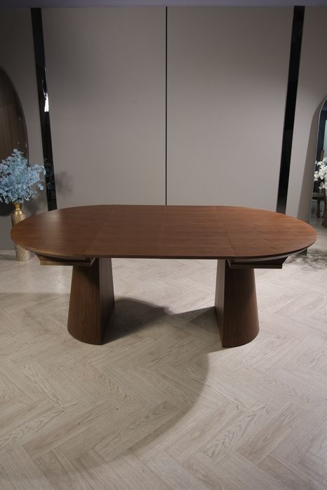 СТОЛ ФАРАОН (ШПОН) 120(200)×120×75