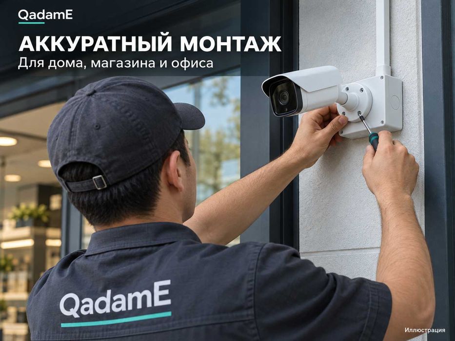 Установка и ремонт камер видеонаблюдения