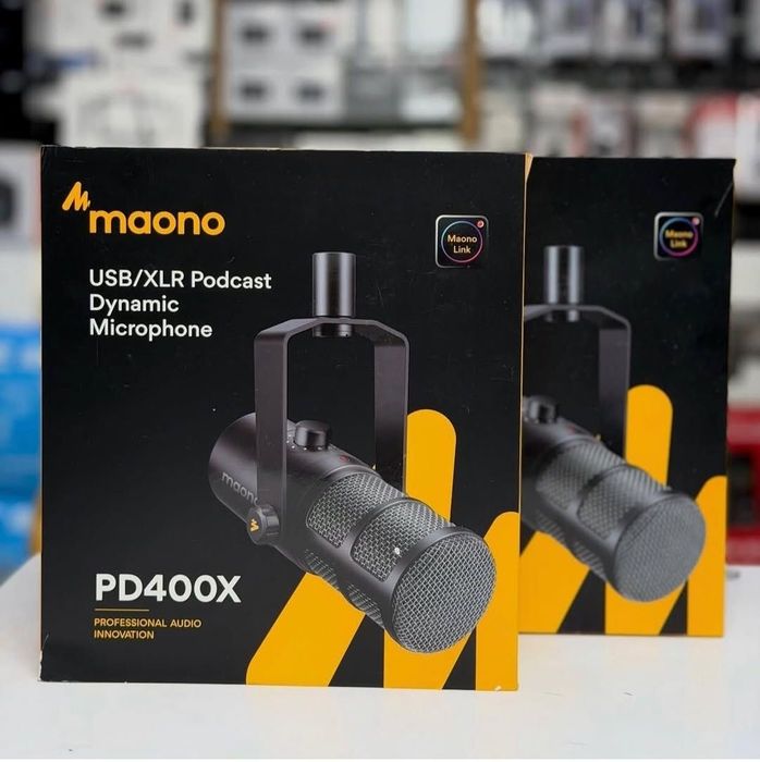 Микрофон Maono pd400x для подкаста usb/xlr
