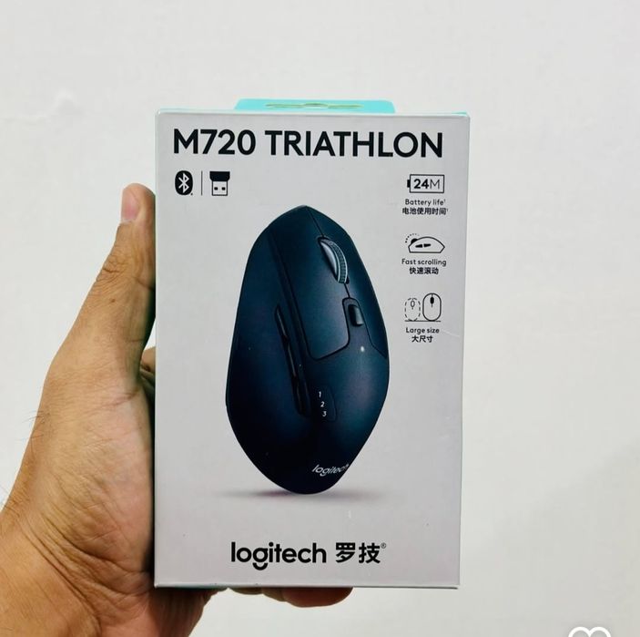 Logitech m720 Оригинал Triathlon Беспроводная мышка/мышь