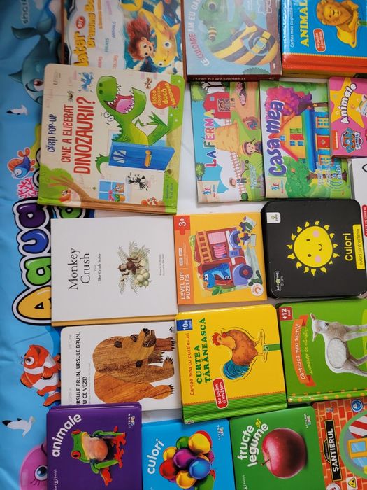 Lot cărți educative copii 21 bucăți