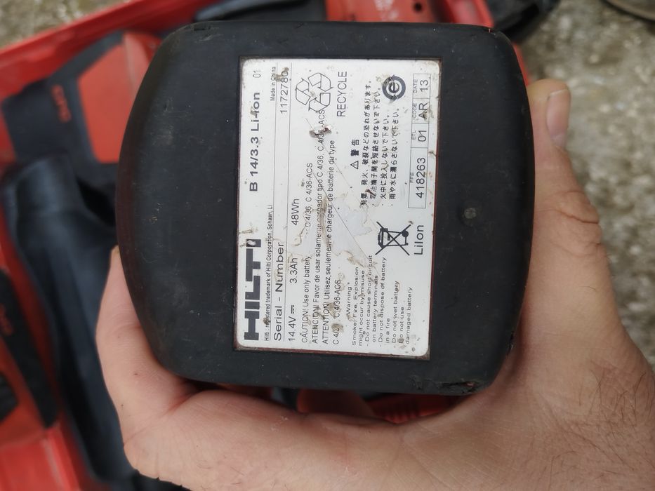 Комплект гайковерт, винтоверт и фенер хилти (Hilti)