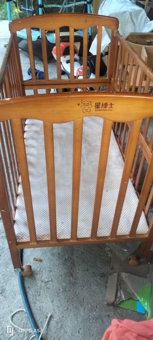 Продам кроватку с люлькой